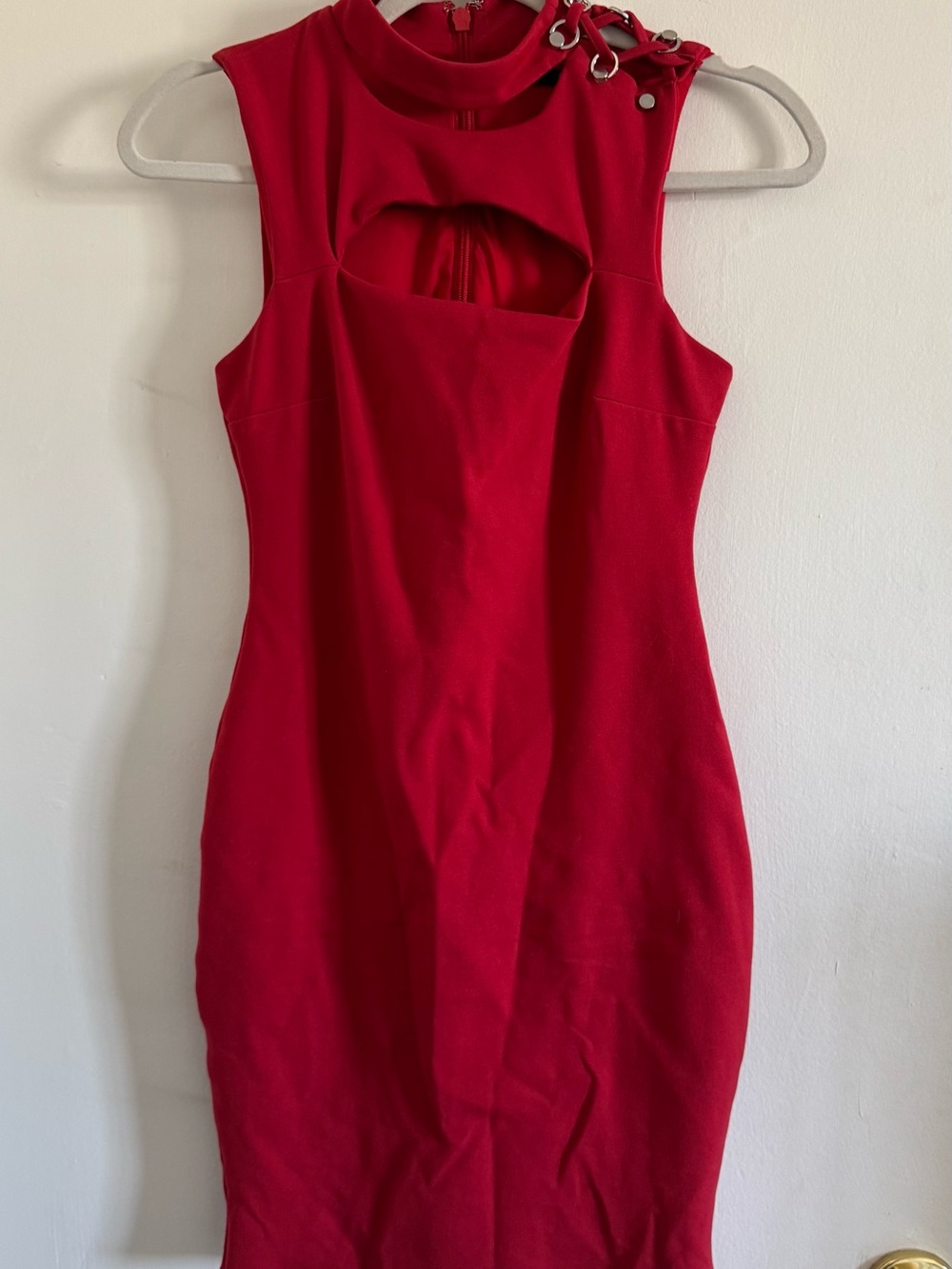 2 Guess Bodycon Dresses | Black & Red | Party, Vegas, Night Out - Picture 2 of 9